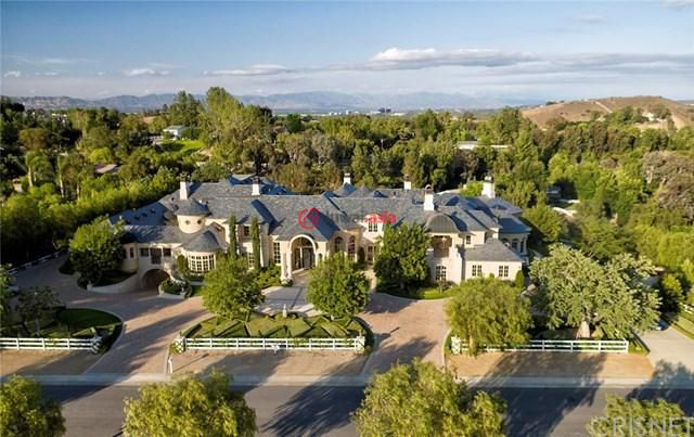 美国加州隐山8卧13卫的房产